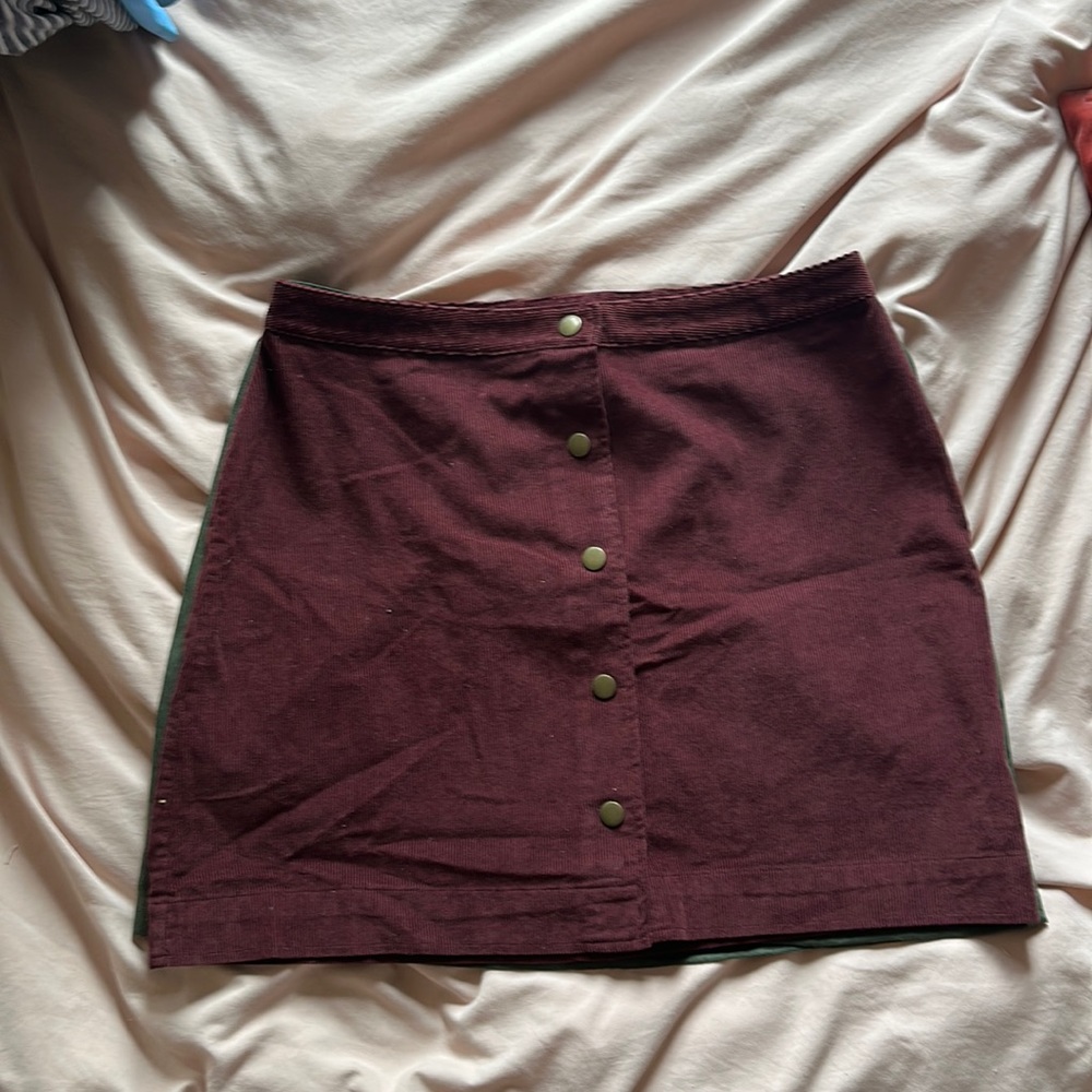 Corduroy Skirt